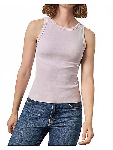 Lilla P Sunwashed Rib Tank in Freesia (view 2)