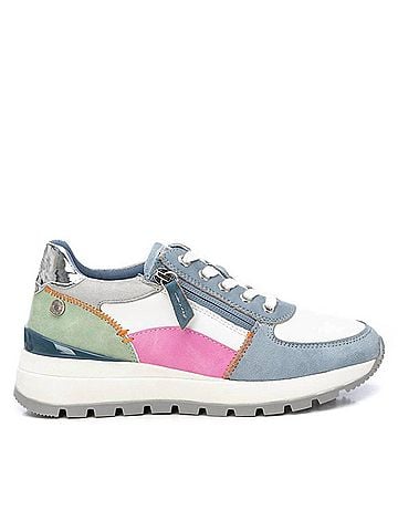 XTI Women's Casual Sneakers With Side Zipper (view 1)