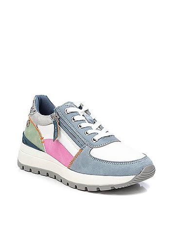 XTI Women's Casual Sneakers With Side Zipper (view 2)