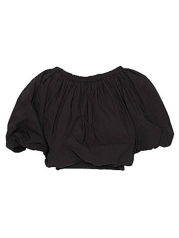 Isabel Marant Bertille Off-Shoulder Top in Black (view 1)