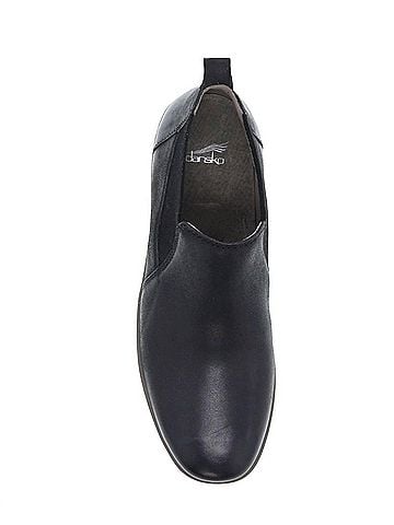 Dansko Women's Louisa Ankle Boots in Black Burnished (view 2)