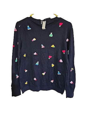 Talbots Party Hat Winter Hat Sweater Pullover Sweater (view 1)