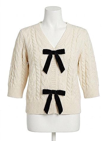 Rails Clarissa Sweater in Ivory Cables (view 1)