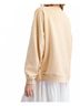 Easel Brown Rising Star Patch Terry Knit Pullover in Khaki Size S - photo 4