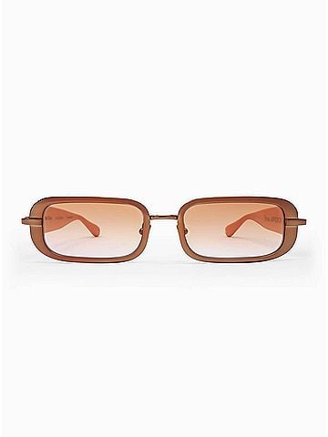 APERCU Women's Emna Sunglasses in Red Onyx (view 1)