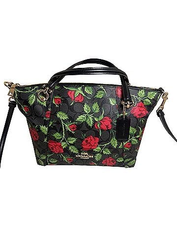 Coach Kacey Satchel Leather Tote (view 1)