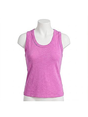 Lilla P Vintage Side Pleat Tank in Crocus (view 1)