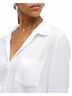 Rails Solid White Wren Button Front Shirt in White Size XL - photo 6