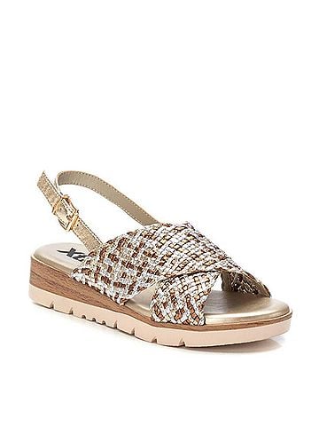 XTI Women's Woven Slingback Sandals (view 2)