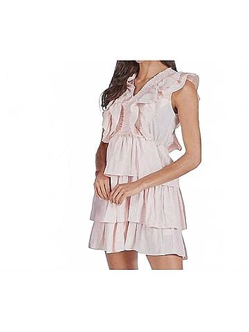 Simply Southern Layered Dress in Blossom (view 2)