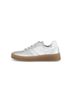 Gabor Solid Silver Women's Flat Sneaker in Nappa Silver Size 6 - photo 2