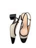 J.Crew Black White Heels Size 8 1/2 - photo 1