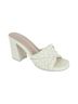 Mia White Women's Minna Heel Size 7 1/2 - photo 2