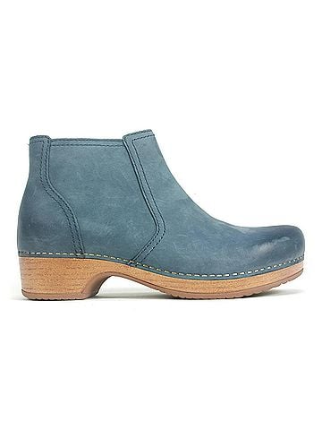 Dansko Women's Barbara Ankle Bootie in Blue (view 1)