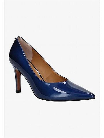 J. Renee Women's Phoebie Slip On Pumps in Navy Patent (view 2)