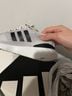Adidas Gray Black White Sneakers Size 7 1/2 - photo 5