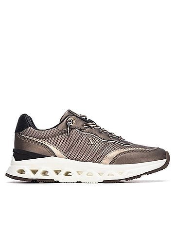 XTI Women's Casual Athletic Sneakers in Bronze (view 1)