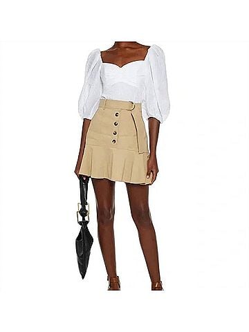 A.L.C. Miley Fluted Mini Skirt (view 2)