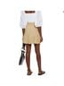 A.L.C. Brown Miley Fluted Mini Skirt Size 8 - photo 3