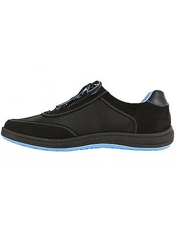 SAS Women's Sporty Lace-Up Shoe in Black (view 2)