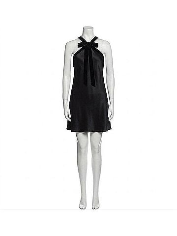 Tanya Taylor Elfreda Dress in Black (view 1)