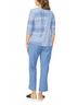 Habitat Blue Mixed Elbow Boatneck Pullover in Twilight Size XS - photo 3