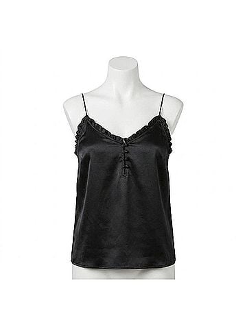 Paige Reina Cami Top in Black (view 1)