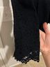 Zara Floral Black Blue Cocktail Dress Size M - photo 6