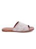 BED|STU White Women's Gia Open-Toe Slide Size 6 1/2 - photo 1