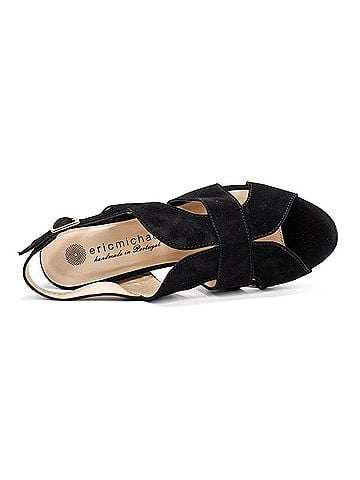 Eric Michael Women's Lark Slingback Dress Sandal in Black (view 2)