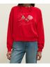Z Supply Graphic Red First Date Sweatshirt in Red Size M - photo 2