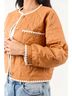ee:some Solid Orange Terracotta Tower Jacket in Orange Size L - photo 4