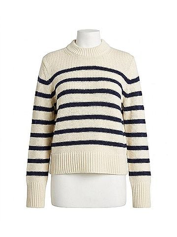 Rails Alise Long Sleeve Sweater in Striped (view 1)