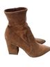 Loeffler Randall 100% Suede Tan Ankle Boots Size 8 1/2 - photo 1