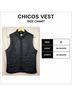 Chico's 100% Polyester Floral Black Vest Size XL - photo 6