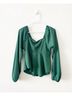 Altar'd State Green Long Sleeve Blouse Size M - photo 4