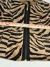 Chico's Design 100% Polyester Animal Print Tan Black Jacket Size S - photo 8