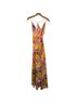 Hutch 100% Polyester Tropical Pink Yellow Casual Dress Size XS - photo 4