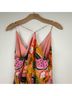Hutch 100% Polyester Tropical Pink Yellow Casual Dress Size XS - photo 10