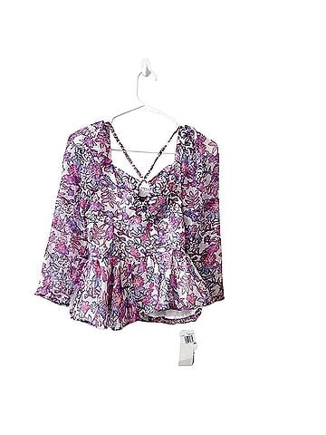 French Connection Short Sleeve Blouse (view 1)