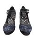 Ruby Shoo Floral Blue Heels Size 9 - photo 1