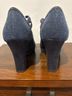 Ruby Shoo Floral Blue Heels Size 9 - photo 5