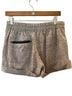 Lululemon Athletica Damask Tan Black Athletic Shorts Size 8 - photo 2