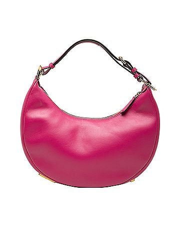 Fendi Small Leather Fendigraphy Hobo (view 1)