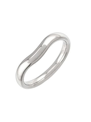 Tiffany & Co. Tiffany & Co. Curved Band Ring (Pt Platinum) (view 1)