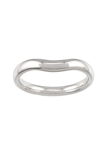 Tiffany & Co. Tiffany & Co. Curved Band Ring (Pt Platinum) (view 2)
