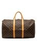 Louis Vuitton 100% Coated Canvas Brown Monogram Keepall 50 One size - photo 1