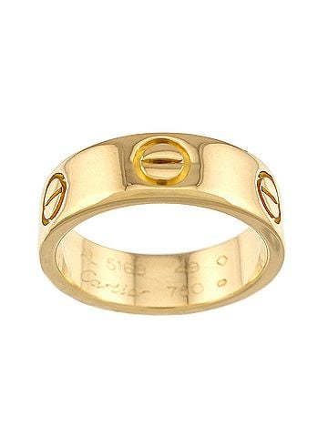 Cartier Cartier Love Ring #49, 18K YG Yellow Gold 750. (view 2)