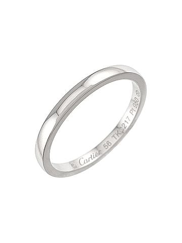Cartier Cartier 1895 Classic #56 Ring, 2.0mm wide, Platinum (Pt) (view 1)