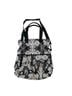 Lululemon Athletica 100% Nylon Snake Print Black Pink Tote One size - photo 7